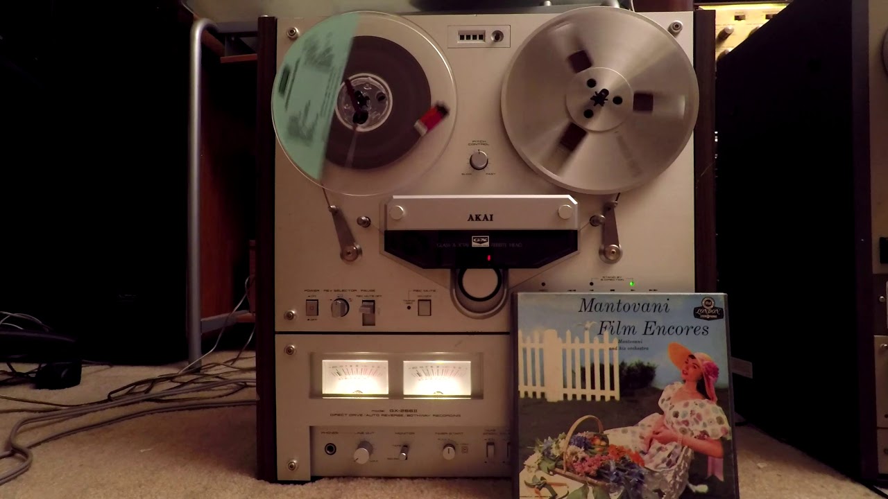 Mantovani Film Encores Reel to Reel Tape