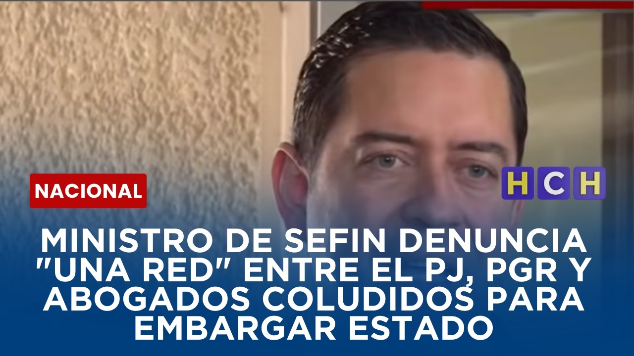 Ministro de Sefin denuncia 