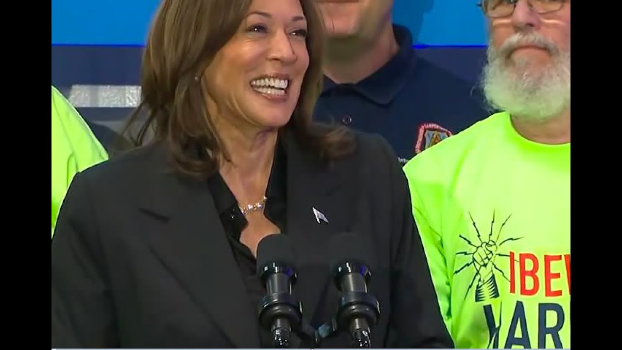LIVE: Vice President Kamala Harris delivers remarks at campaign rally in Janesville, WI