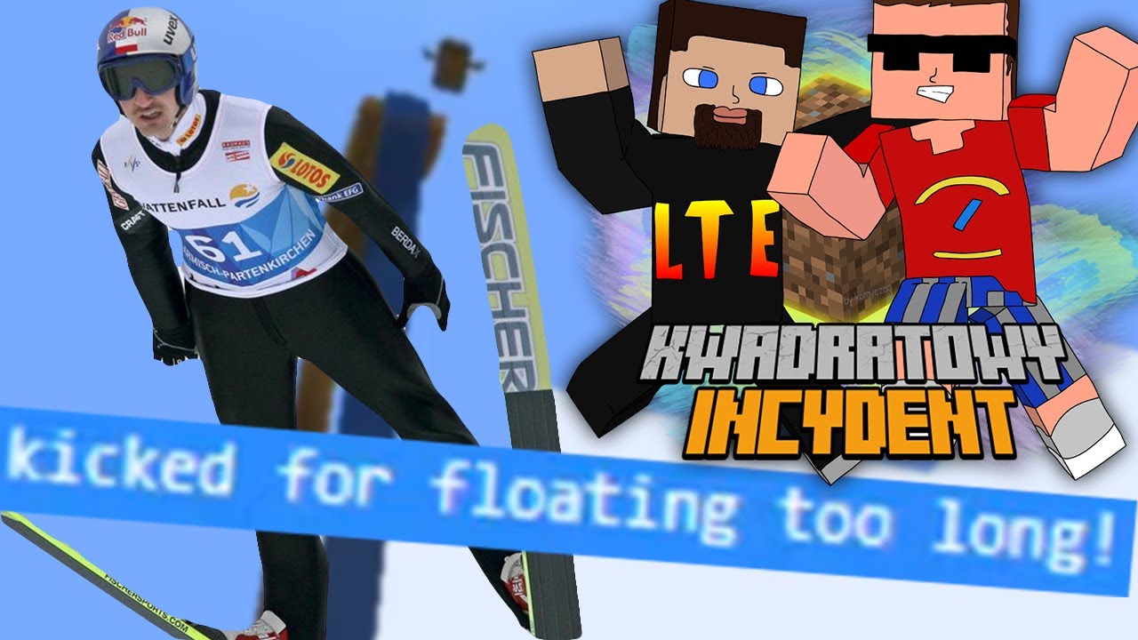 Konkurs Kwadratowej Krokwi - KWADRATOWY INCYDENT #20 (skoki narciarskie w Minecraft)