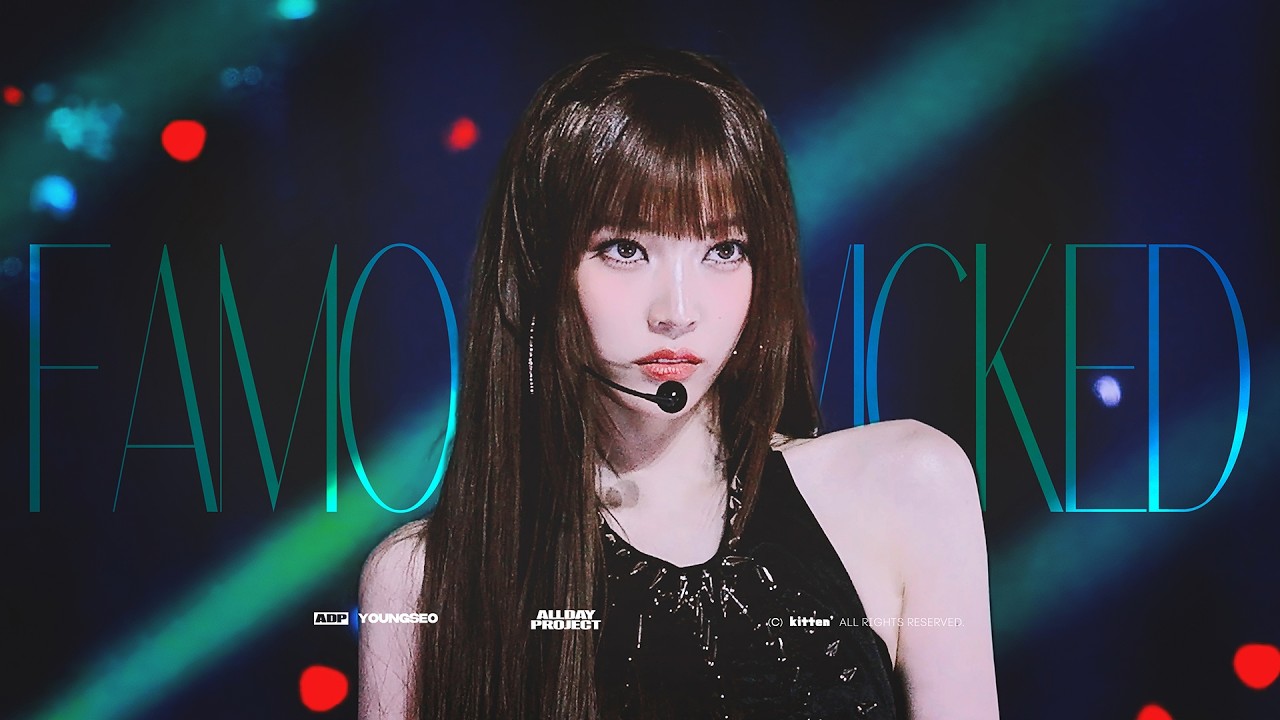 [4K] 251114 KGMA FAMOUS + WICKED #영서 #youngseo fancam 직캠