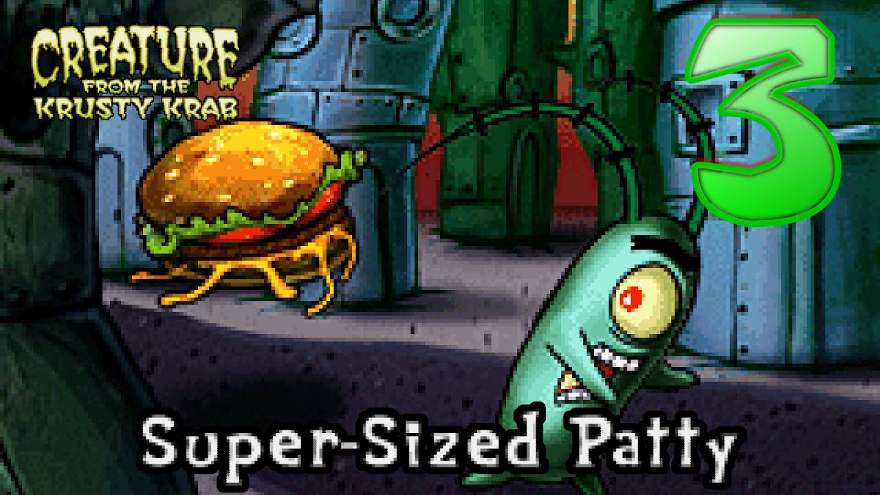 SpongeBob Creature from the Krusty Krab (GBA) - Part 3 | Super Sized Patty [4K]