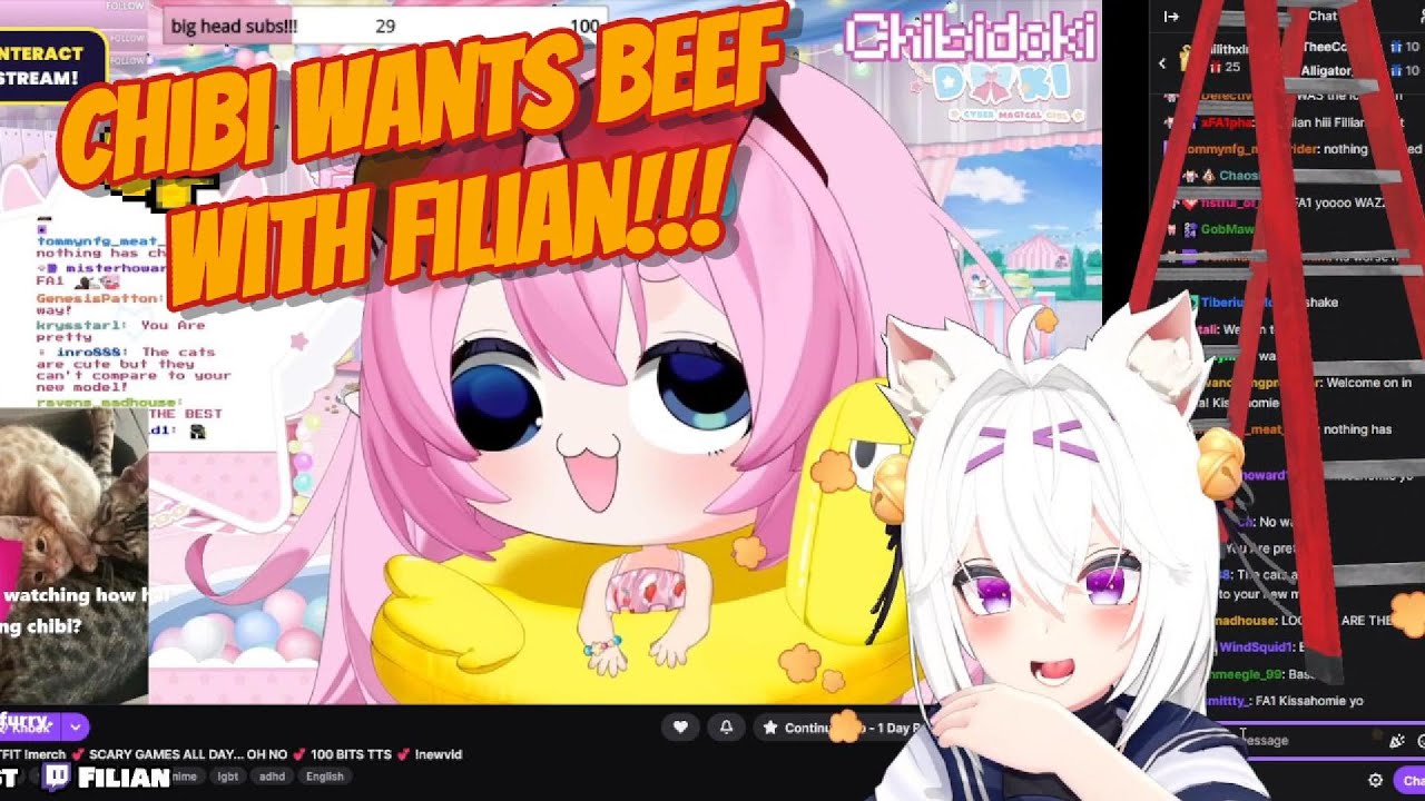 Chibidoki wants beef with Filian