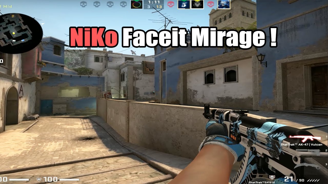 NiKo CARRIES FACEIT LVL 10🔥(33 KILLS)
