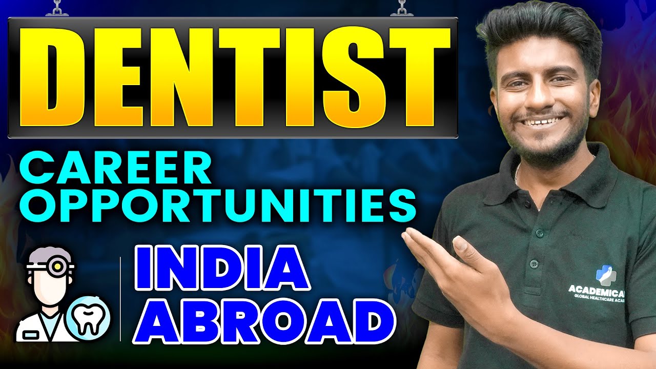 Dentistry Career Options After BDS | Dentist Scope India vs Australia | ADC Exam Pathway Explained