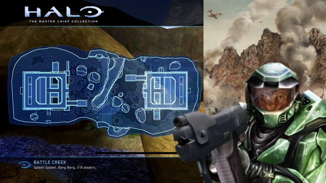 Getting annihilated in Battle Creek Halo CE