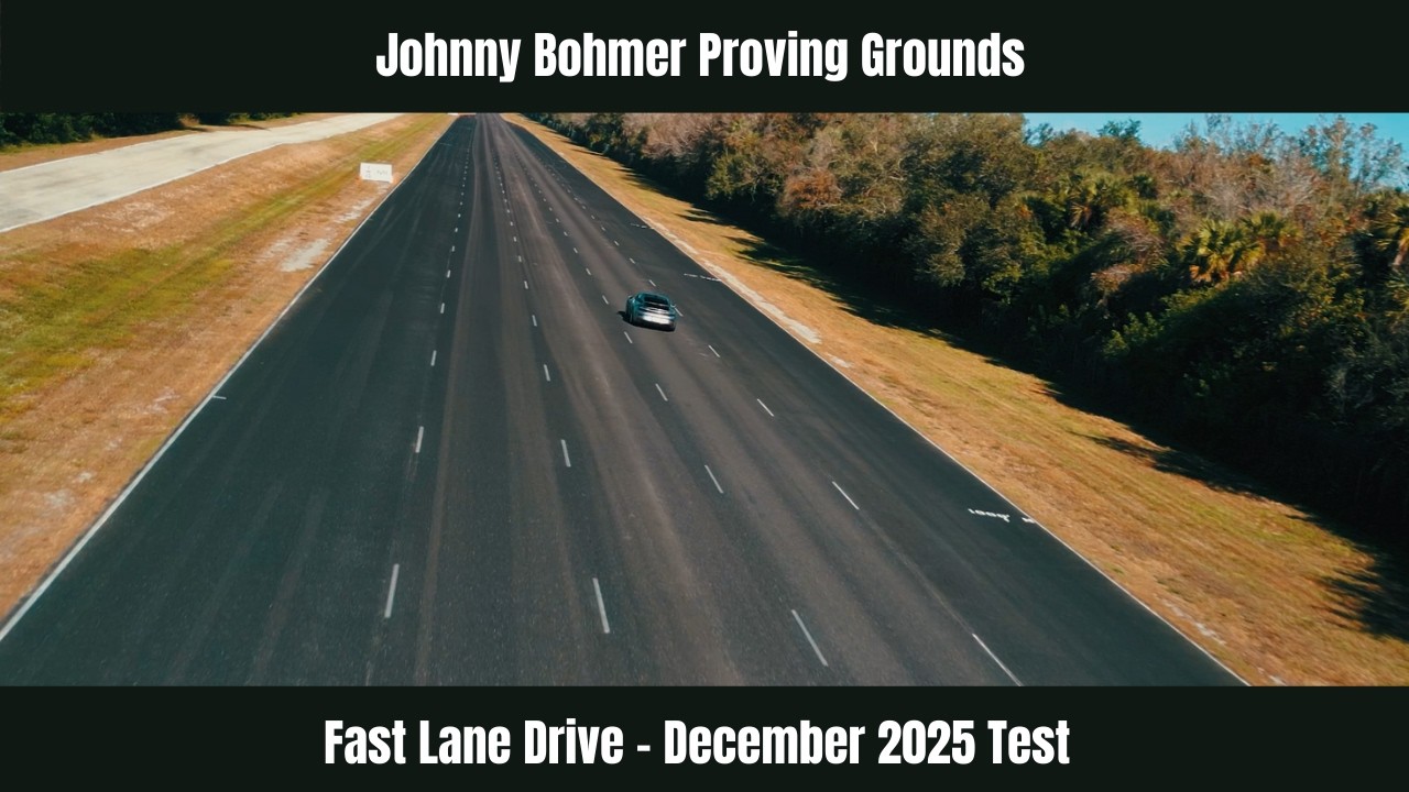 JBPG & Fast Lane Drive | Dec. 2025 Test