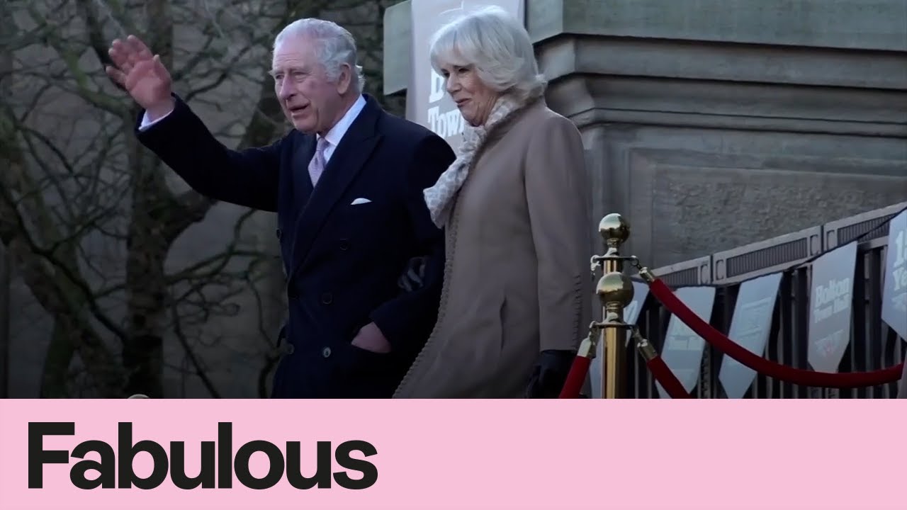 The King and Queen Consort visit Bolton