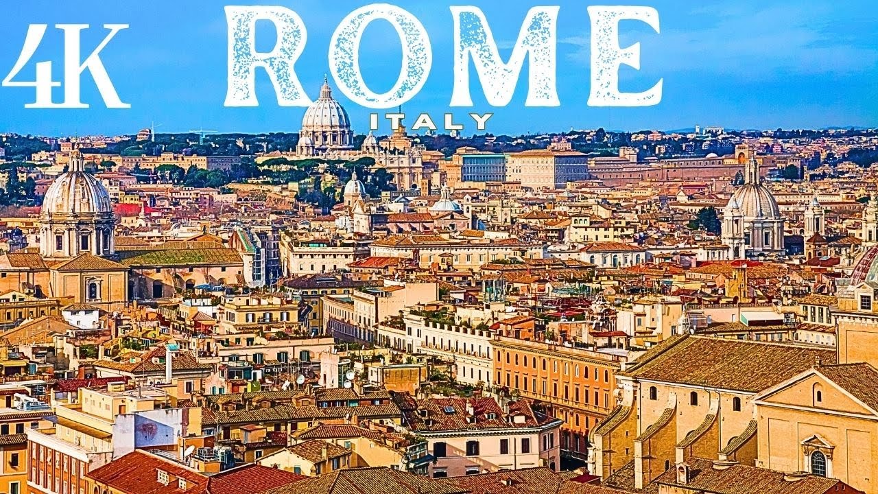 Rome, Italy 🇮🇹 4k Ultra HD | Drone Footage