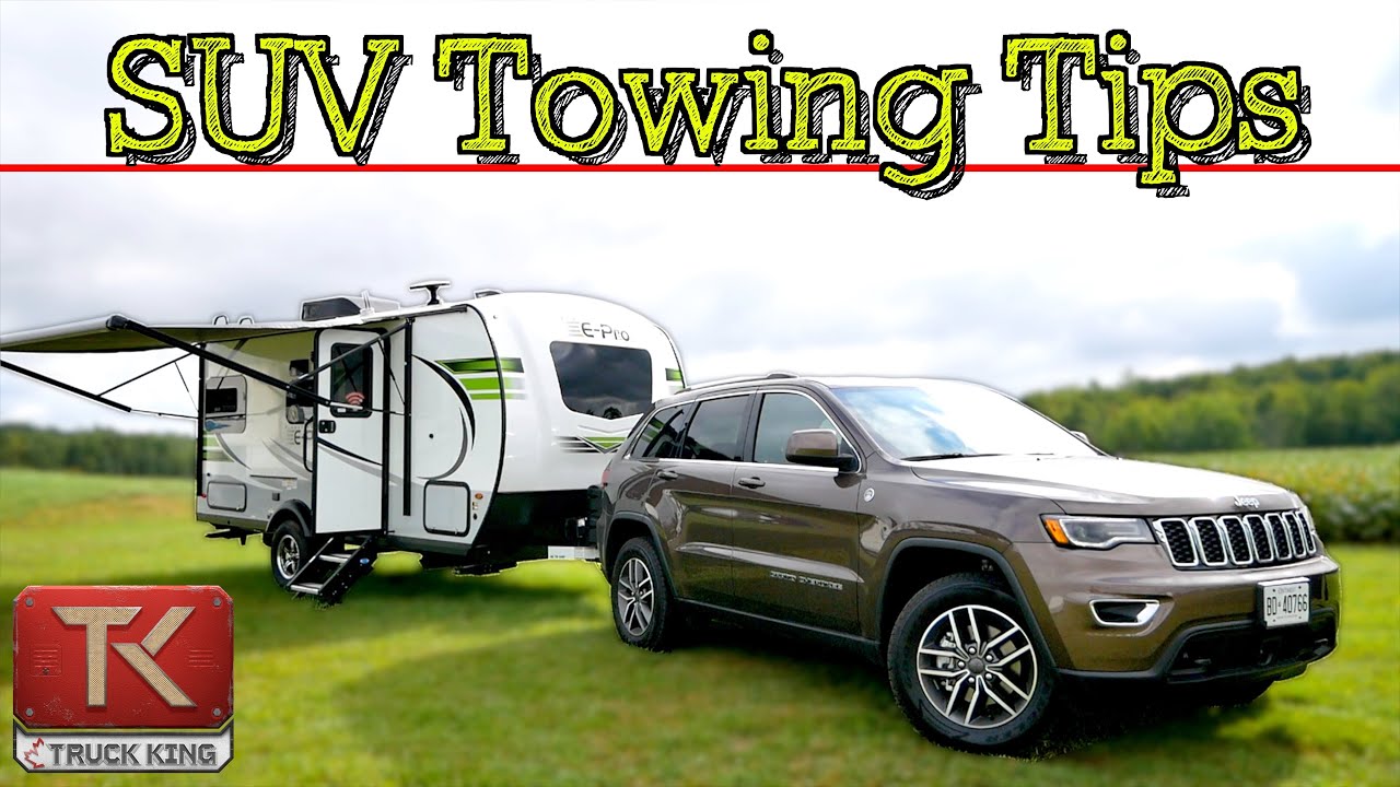Go Camping With Your SUV! 2020 Jeep Grand Cherokee Travel Trailer Towing Test