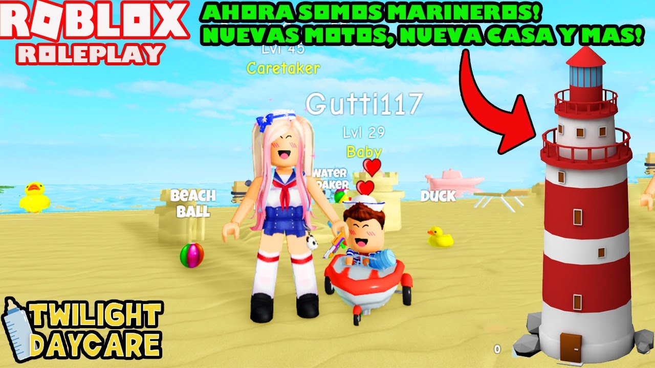 Ahora Somos Marineritos! Nueva Casa Del Faro, Nuevas Motos, Atuendos Y Mas! Twilight Daycare!⚓😊