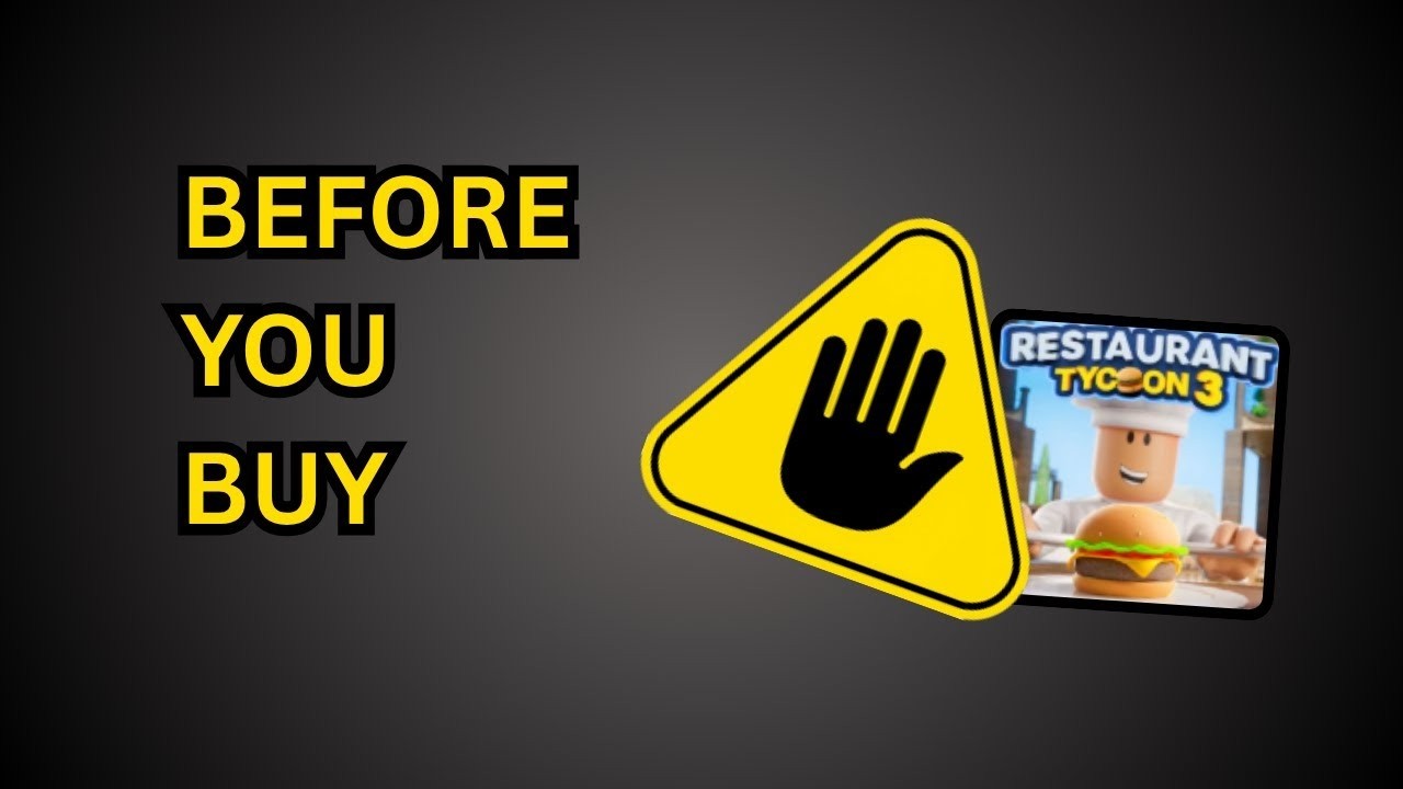 Here's What You Should Know BEFORE Buying Restaurant Tycoon 3