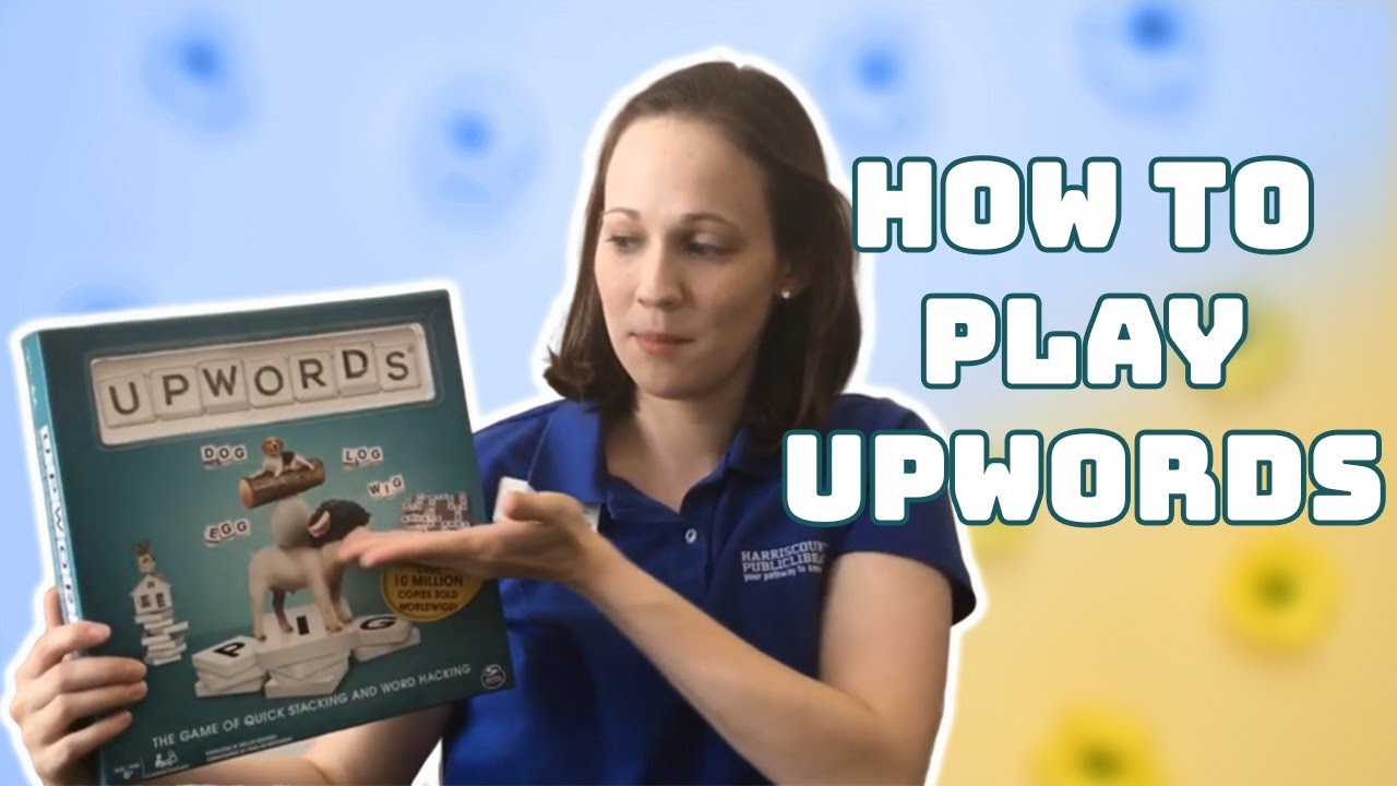 HCPL Games: How to Play Upwords - (Scrabble with a Big Twist)