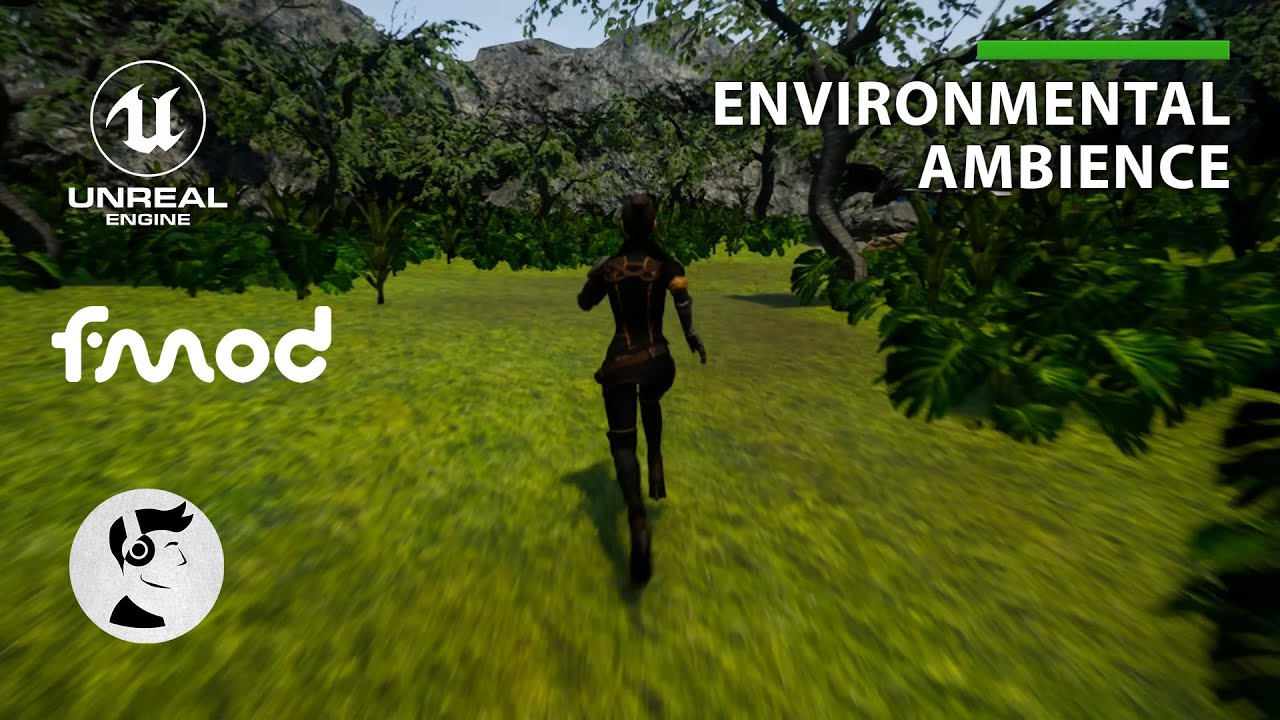 Let's Add Game Sound Ep02 - Environmental Ambience Sounds with FMOD and Unreal Engine