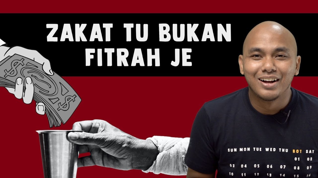 Zakat Tu Bukan Fitrah Je