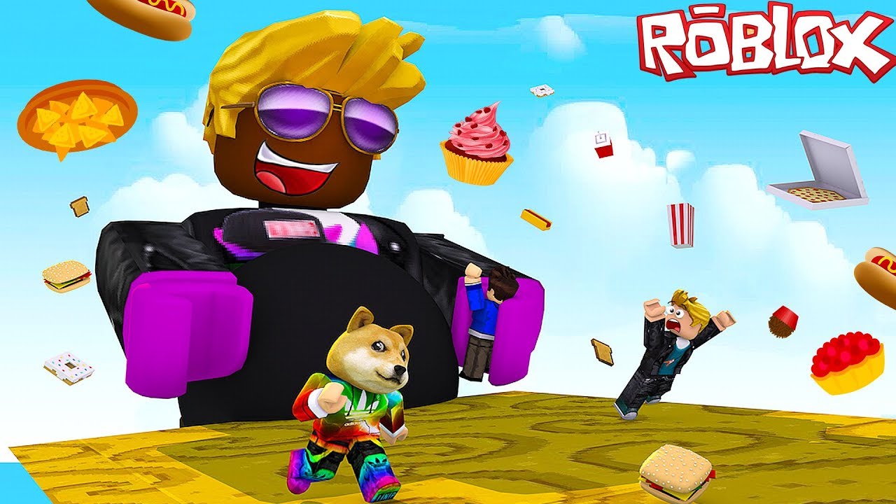 COMEMOS O MORIMOS EN ROBLOX con Massi y WhiteZunder