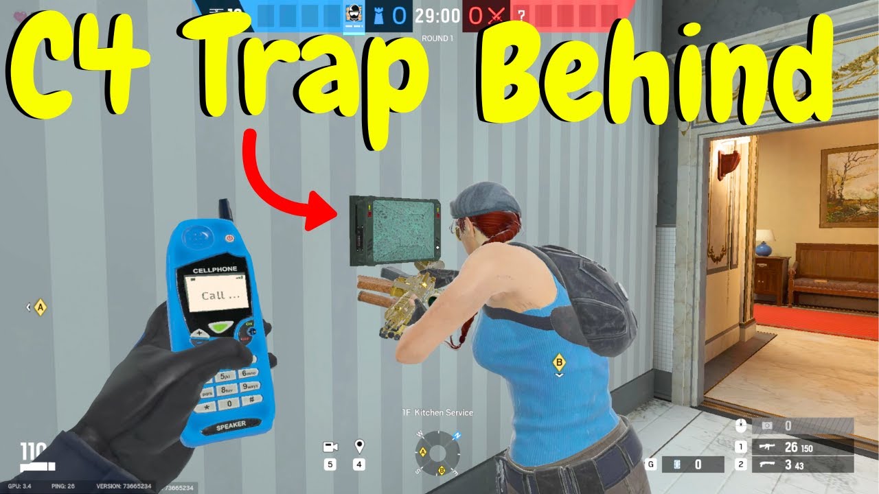 Sentry C4 Trap in Rainbow Six Siege