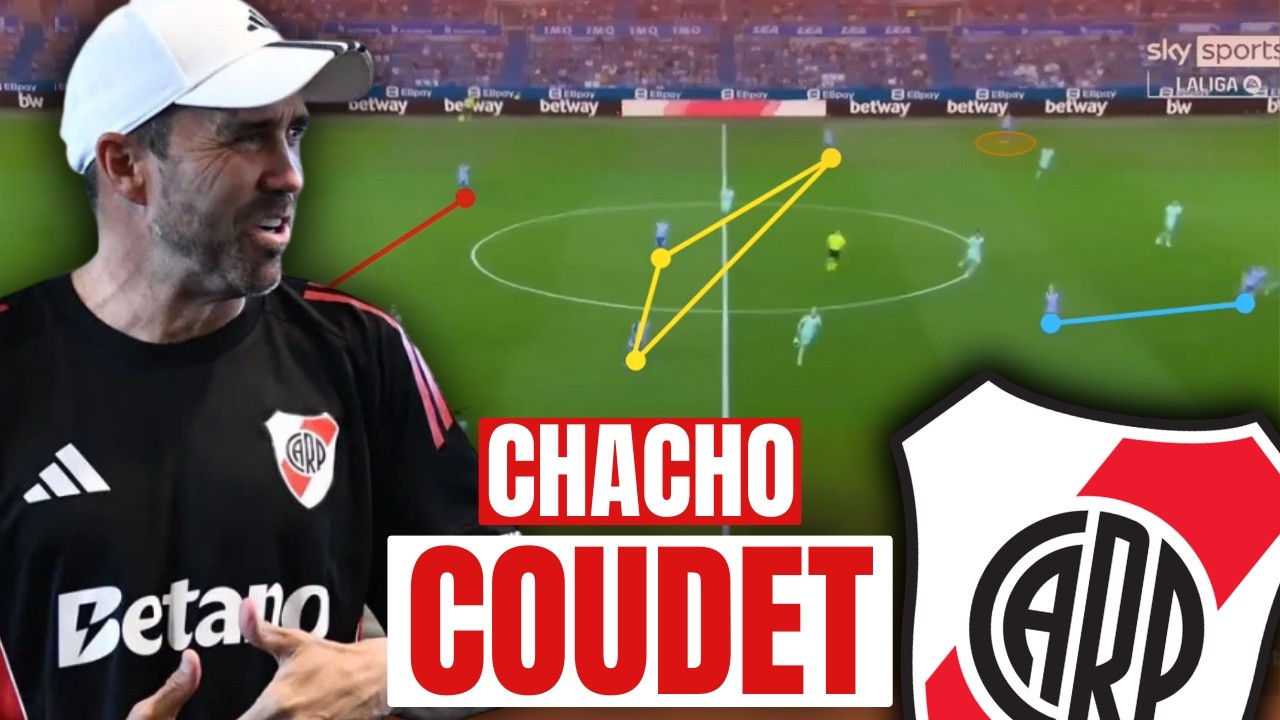 ASÍ JUEGAN los EQUIPOS de COUDET - NUEVO DT de RIVER PLATE.