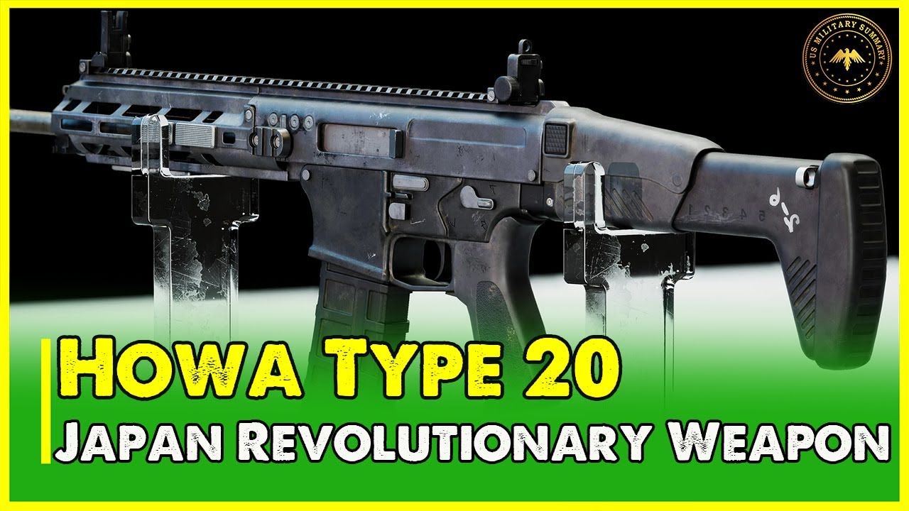 Japan's Revolutionary Weapon: Unveiling the Amazing Howa Type 20 | Military Summary