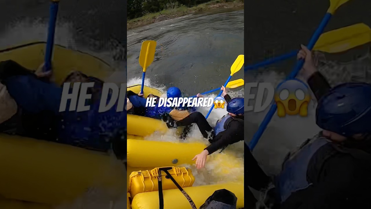 My guy did NOT lean left😂 #river #rafting #gopro #funny #travel #fun #shorts #youtube #subscribe