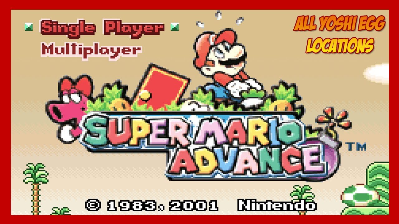 Super Mario Advance - All Yoshi Egg Locations [NSO Version]