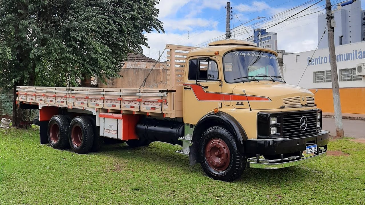 VENDIDO     Mercedes-benz 1113 1986 em raríssimo estado de conservação. Á venda
