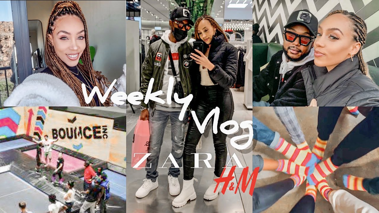 WEEKLY VLOG | SHOPPING WITH BAE | OUT AT BOUNCE INC | PORTRAITS SHOOT FOR ACTORS