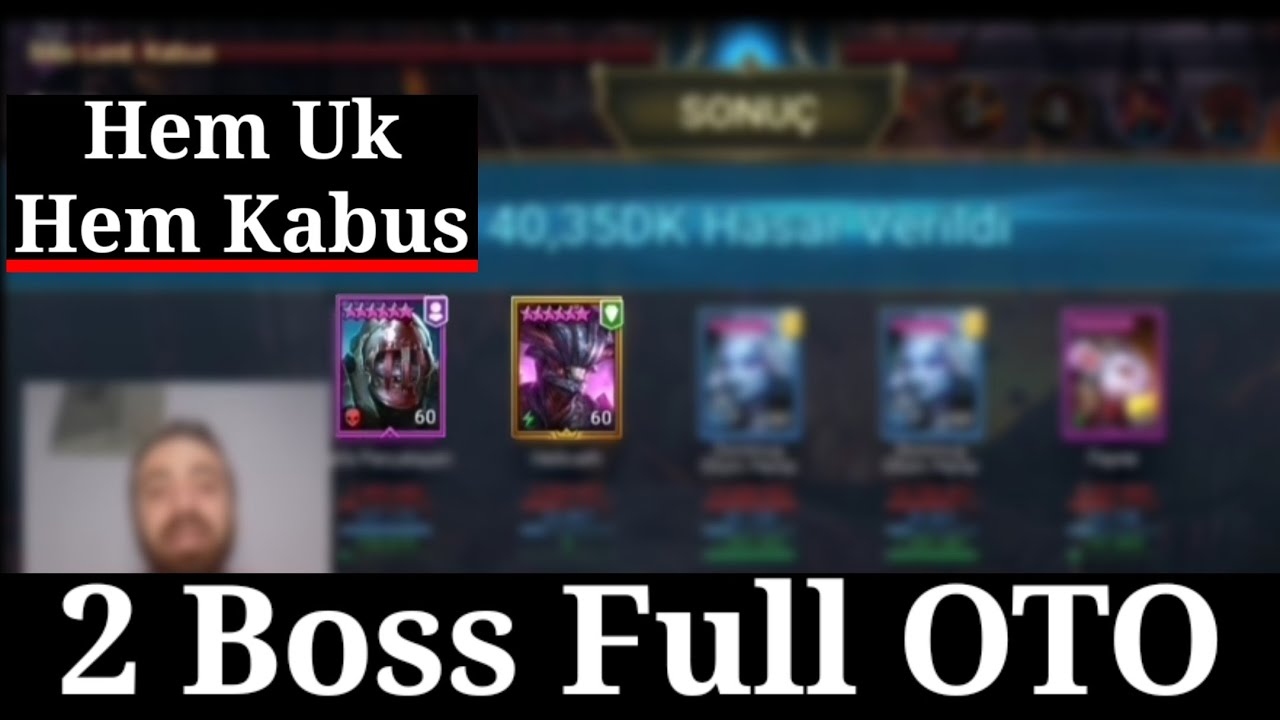 Helicath Kafa Parçalayan 2 BOSS FULL OTO | RAID : Shadow Legends Türkçe