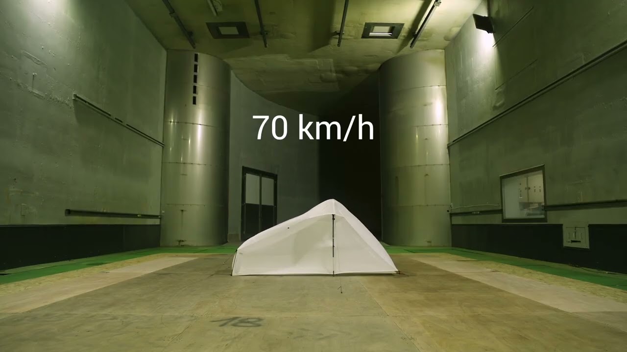 Simond MT900 Tarp Tent 1P wind test