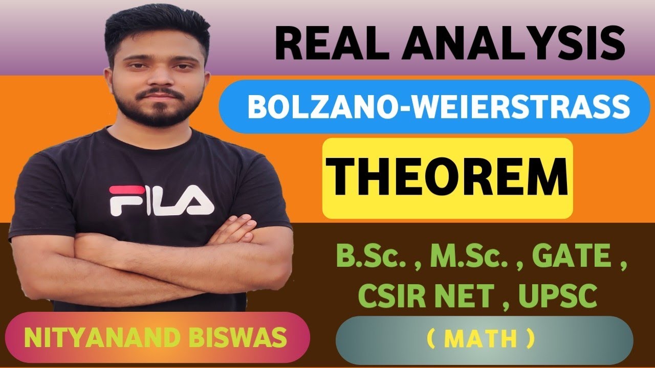 Real analysis | Bolzano-weierstrass theorem proof | Bolzano-weierstrass theorem |limit point theorem