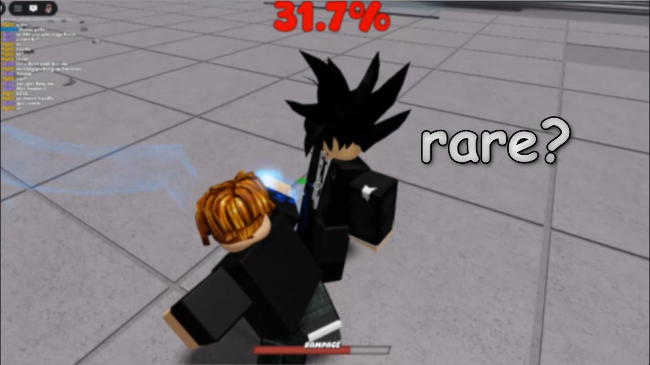 I caught something RARE in The Strongest Battleground#roblox
