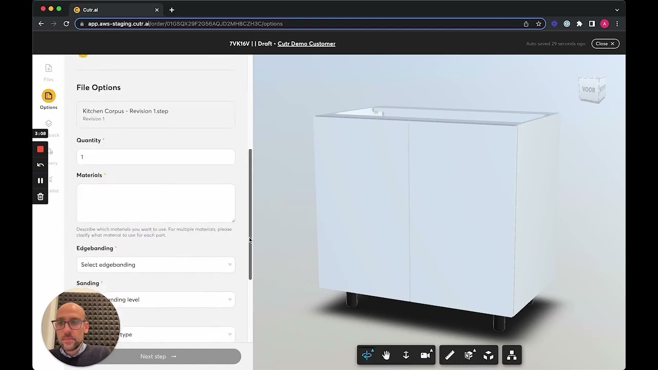 How to request a quote on Cutr ai