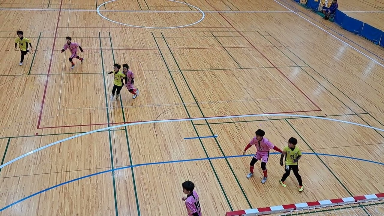 ウィンターカップU11大会　vsFCアーレ　後半