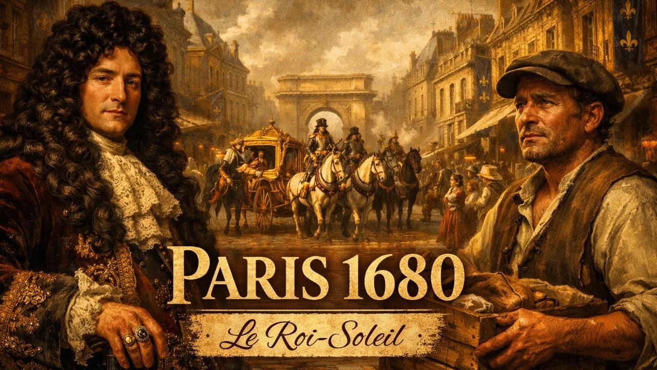 Comment vivait Paris sous le règne de Louis XIV (1680)