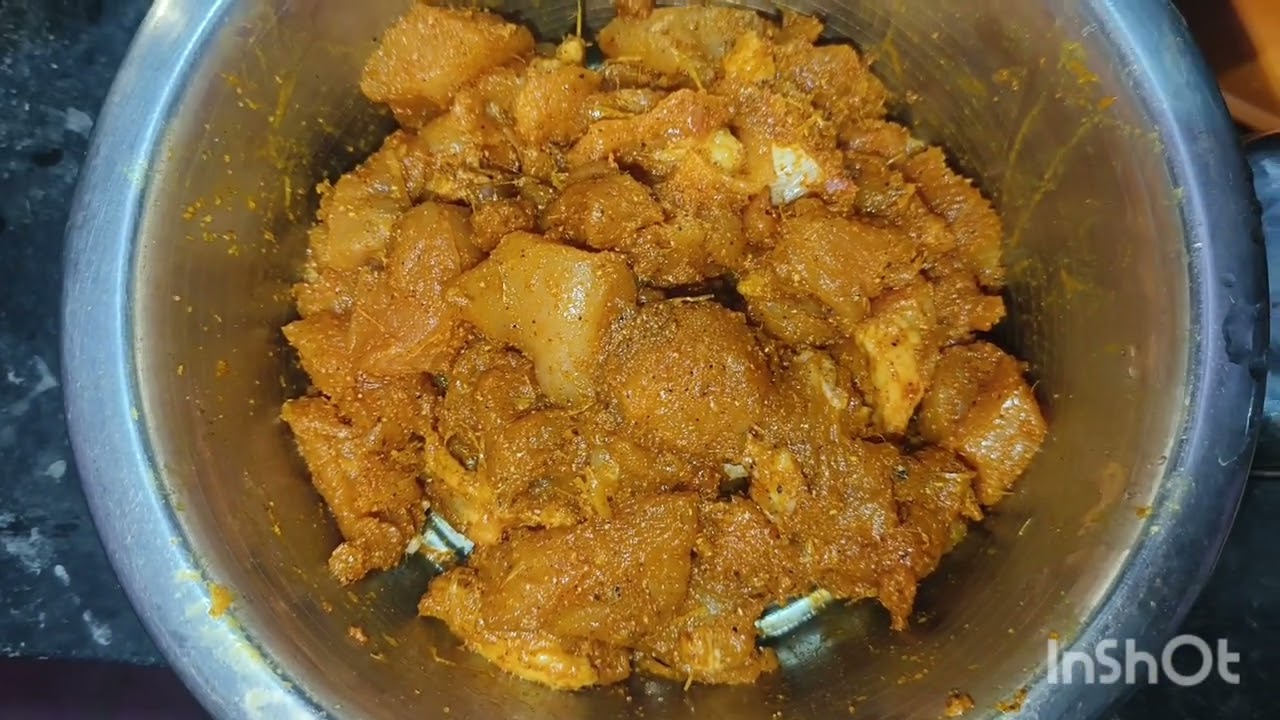 Chicken fry #cooking 