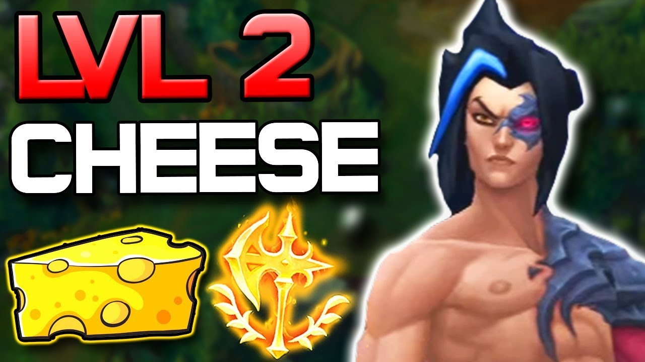 ULTIMATE LVL 2 INVADE CHEESE KAYN | HOW TO MAKE THE ENEMY JUNGLE NON-EXISTANT!