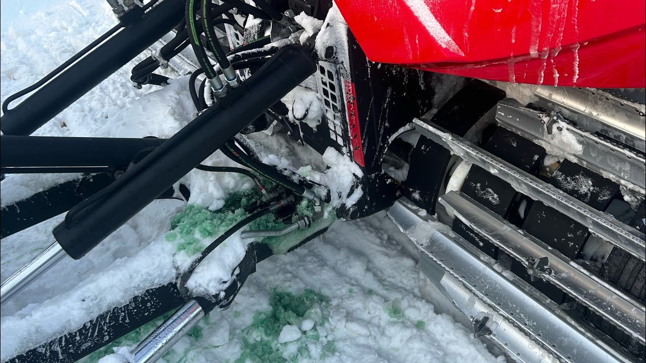 Hydraulic Leak, Shattered Windshield And Moose.