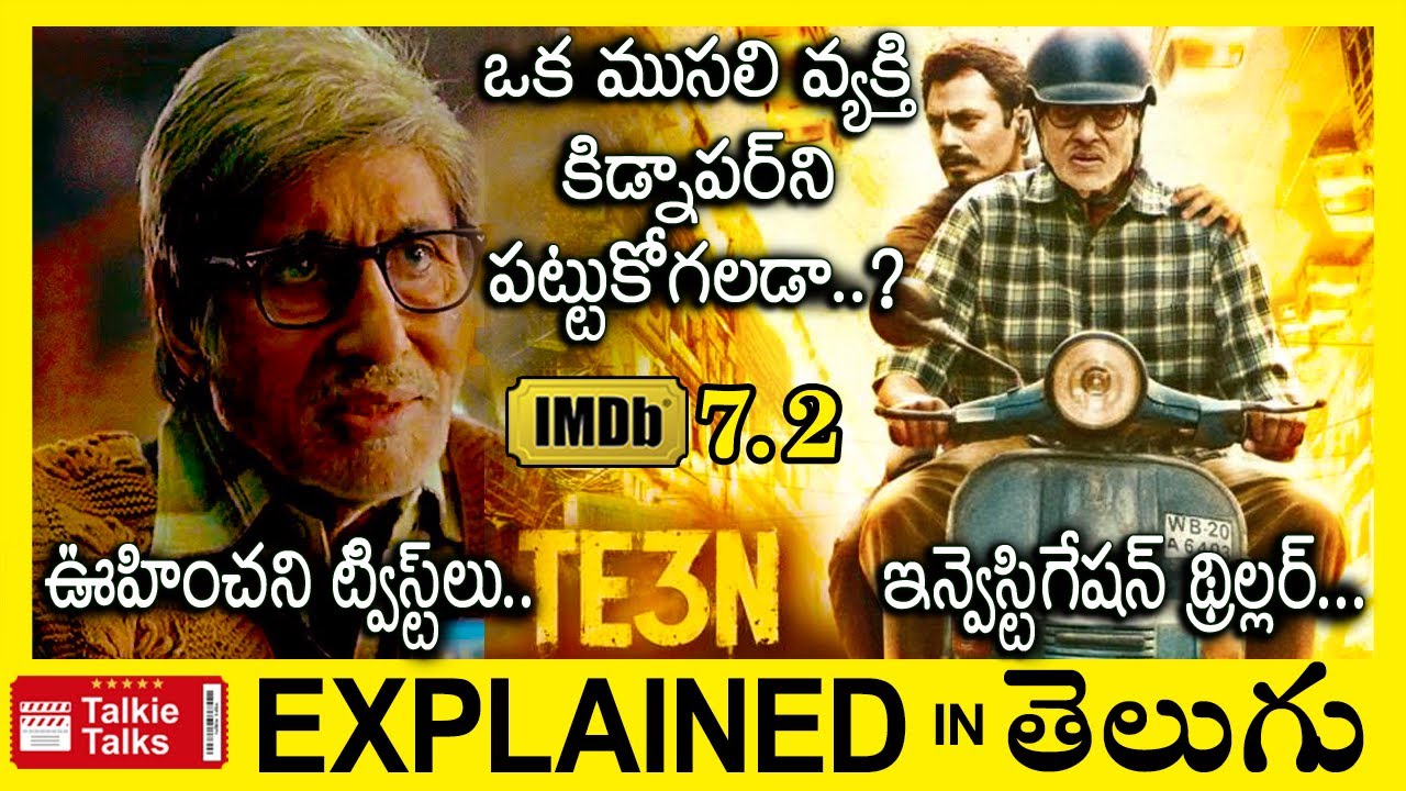ఒక పెన్ కిల్లర్ ని పట్టిస్తుందా ?-Te3n Hindi Full Movie Story Explained In Telugu-Movie Explanation