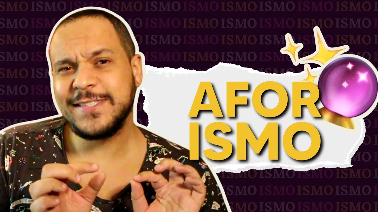 Fala pouco, mas fala muito 🔮 | O que &eacute; AFORISMO