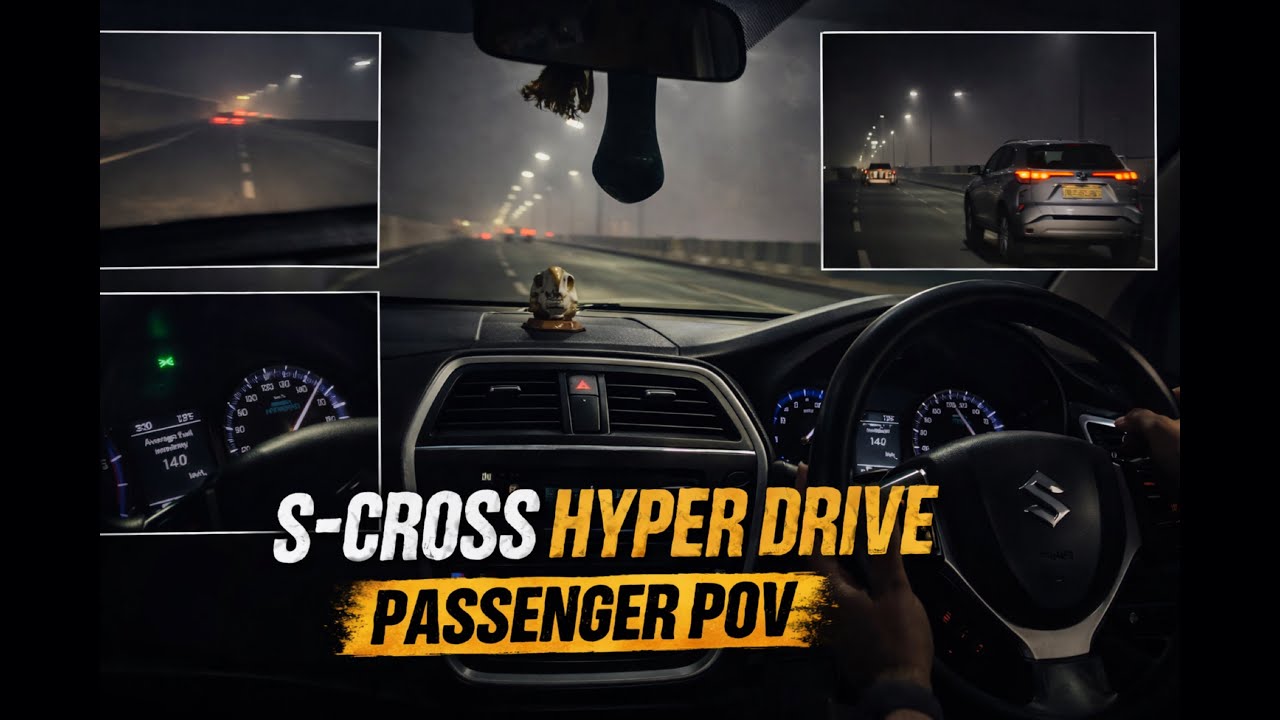 S-Cross 1.3 DDIS Hyper Drive Passenger View | DDIS 200 in Action 😳