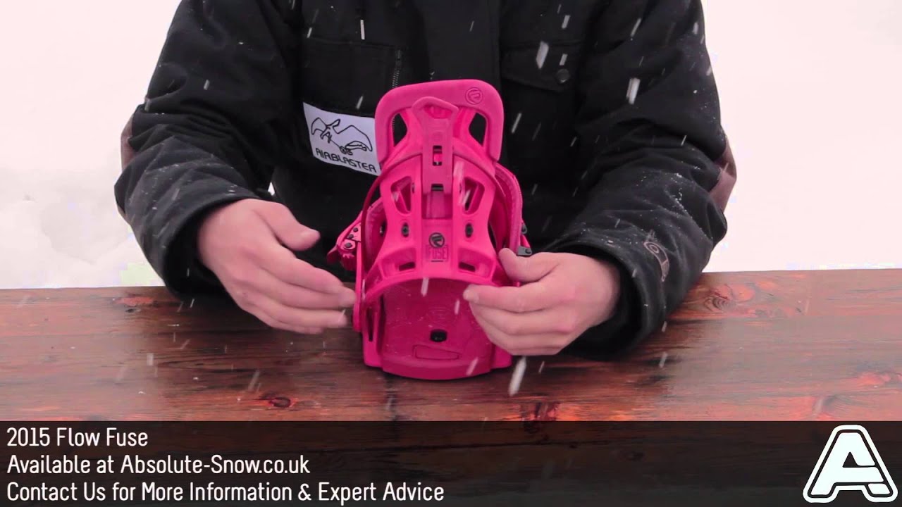 2014 / 2015 | Flow Fuse Snowboard Bindings | Video Review