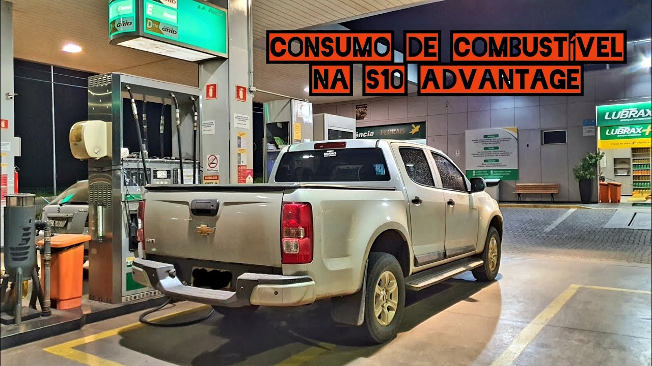 Consumo de combustível na S10 Advantage 2.5 manual #S10