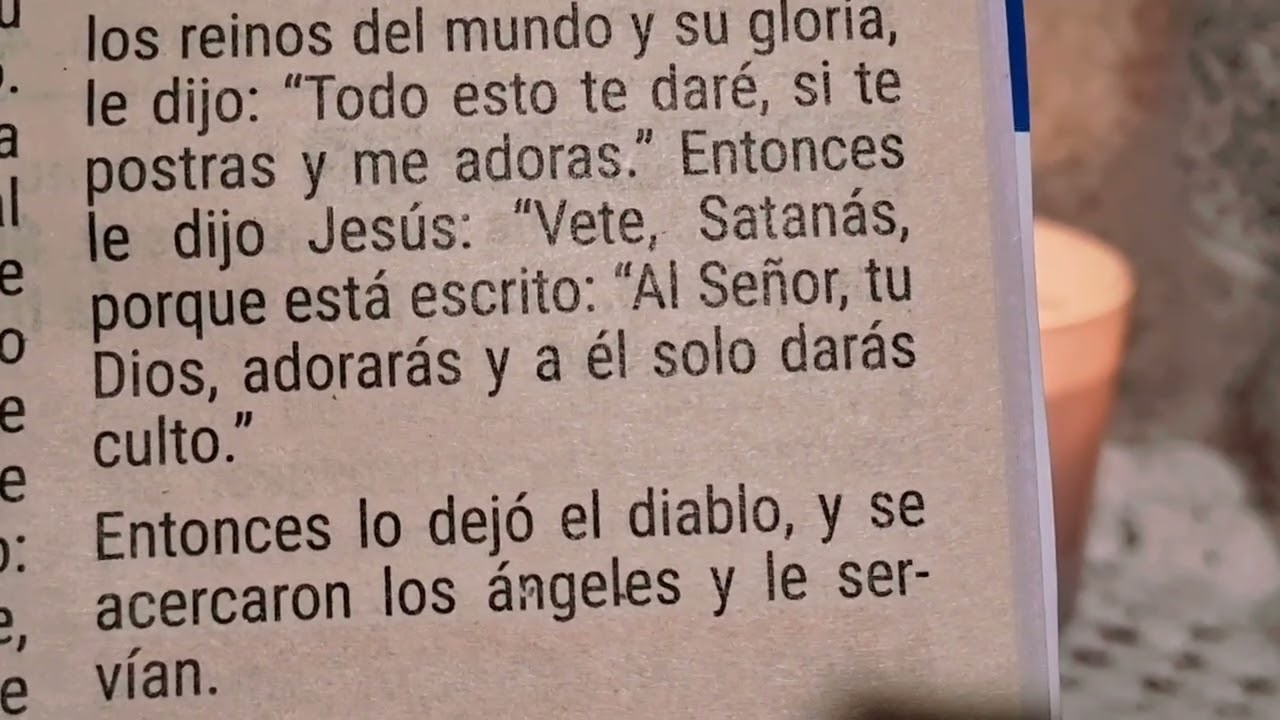 Domingo 22 de Febrero, 2026. Lectura de los 5 Minutos de Oración en el Hogar 