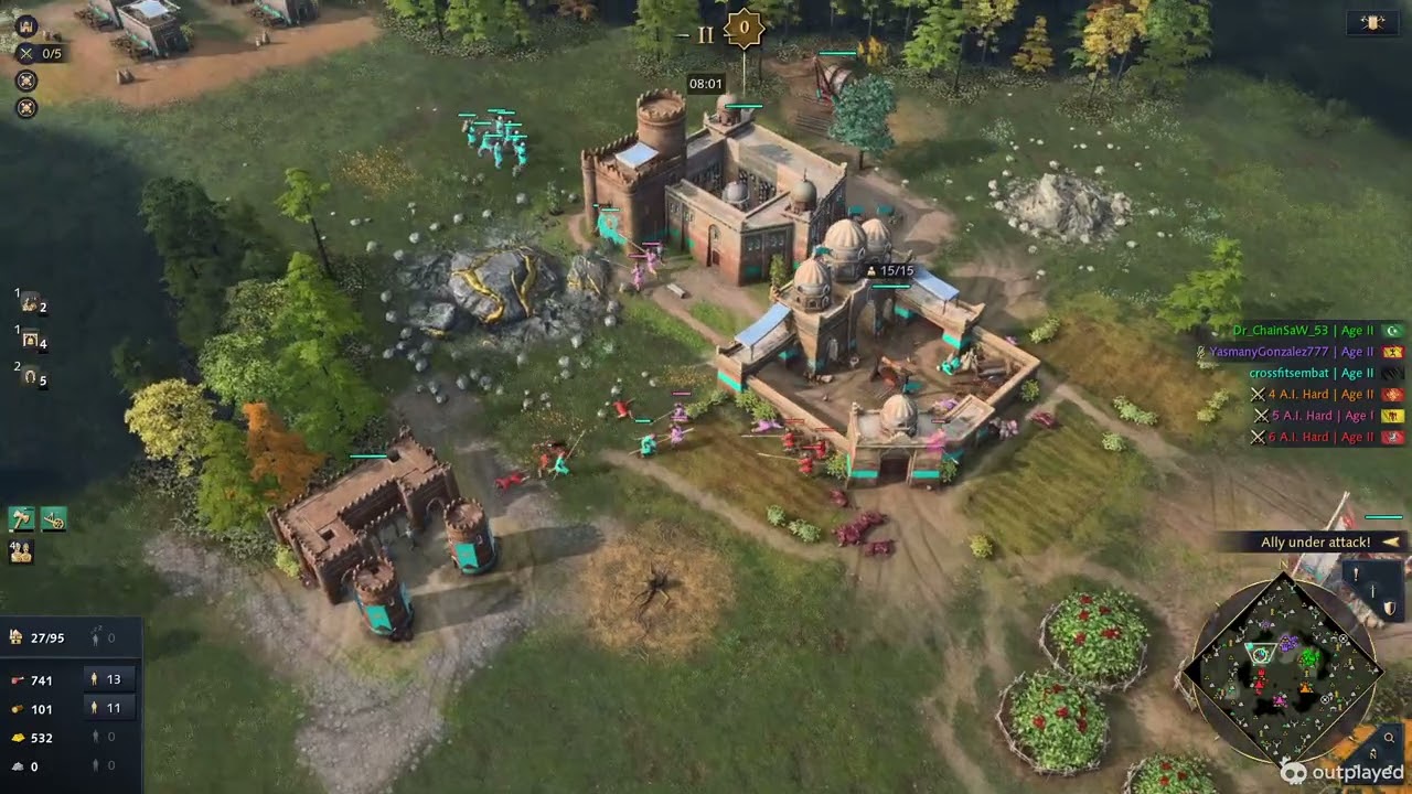 Malians - Sofas are the way to go  --- Age of empires 4