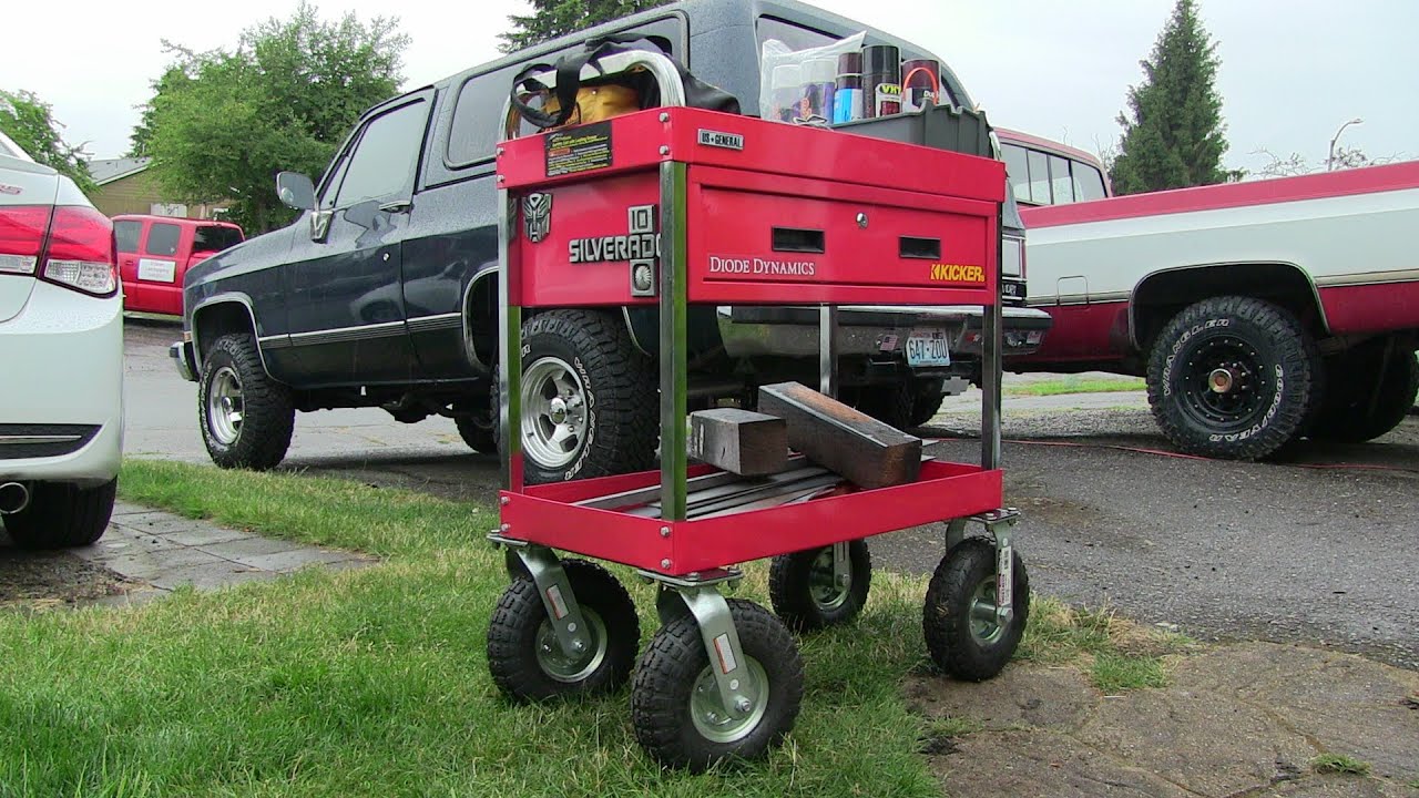 Lifting my Tool Cart