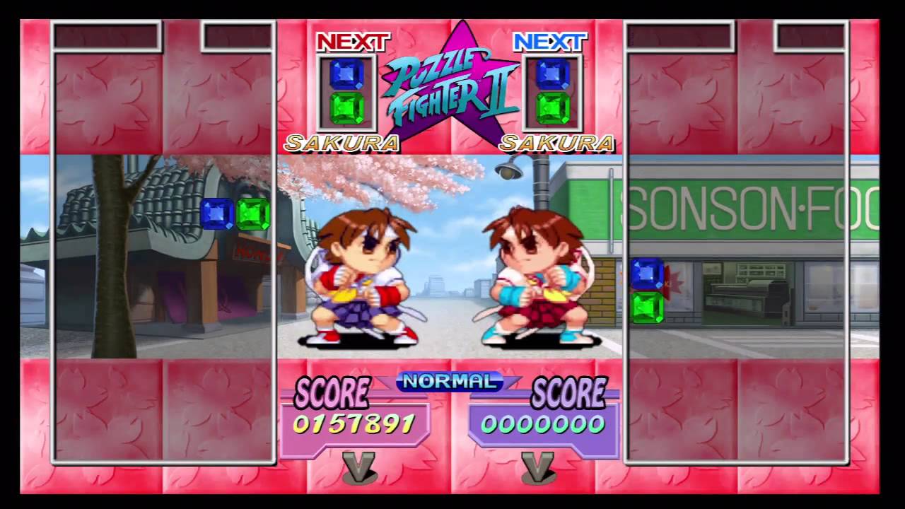 Super Puzzle Fighter II Turbo HD Remix - Sakura