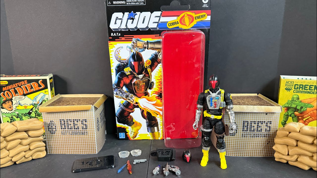 GIJoe Classified Retro Cardback Bat