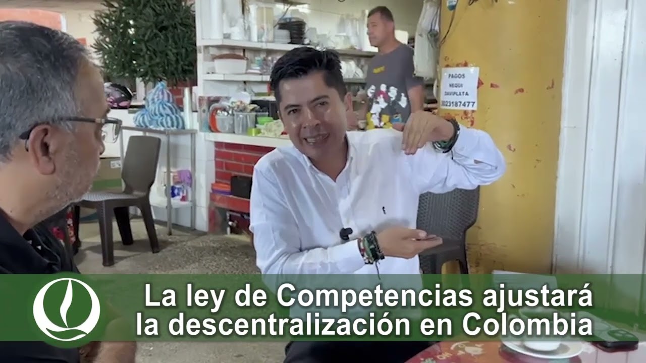 El senador Ariel Ávila apuesta por la ley de Competencias que ajustará la descentralización del país