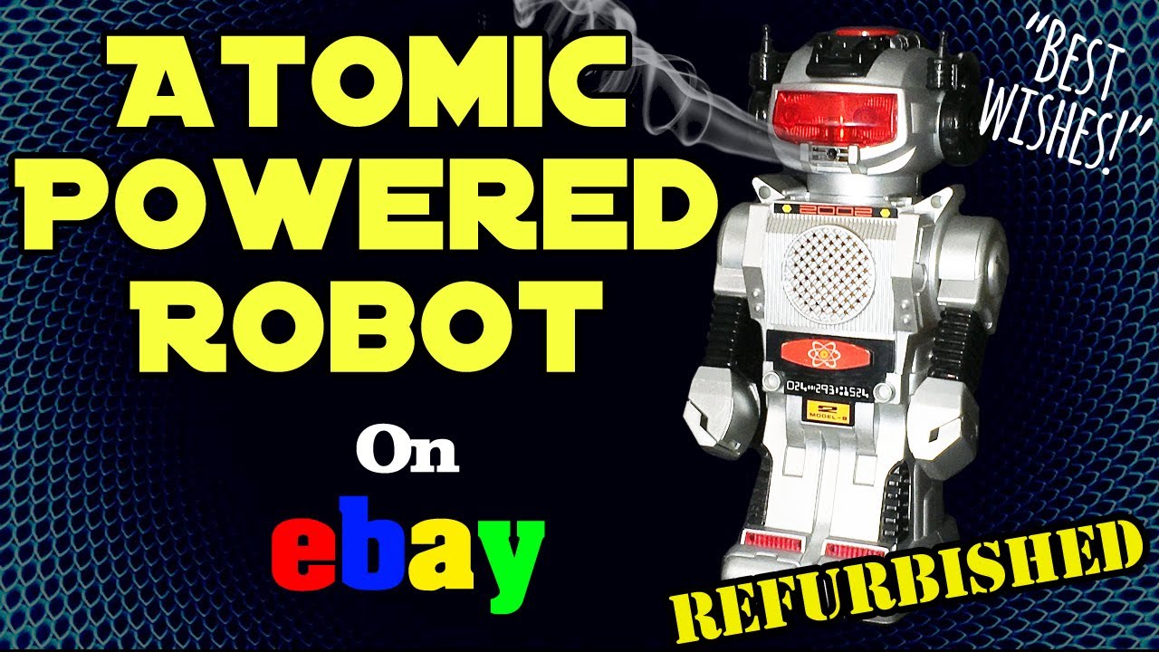 Retro Robot Repair: 1980s Atomic Powered Robot Restoration