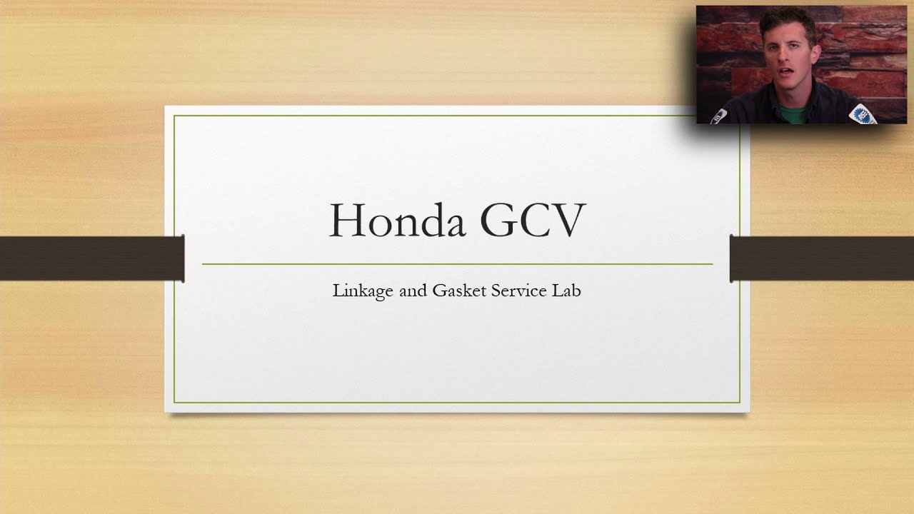 6 Honda GC Linkage Demonstration
